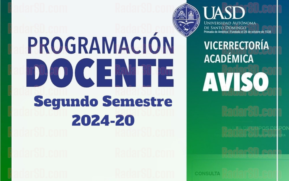 Descargar Programaci N Docente Uasd Segundo Semestre Radarsd