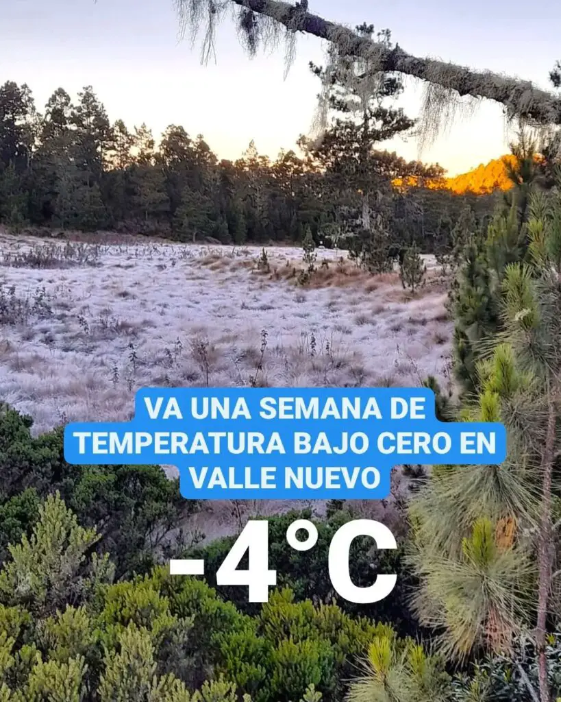 Porque no cae Nieve en Valle Nuevo, Constanza