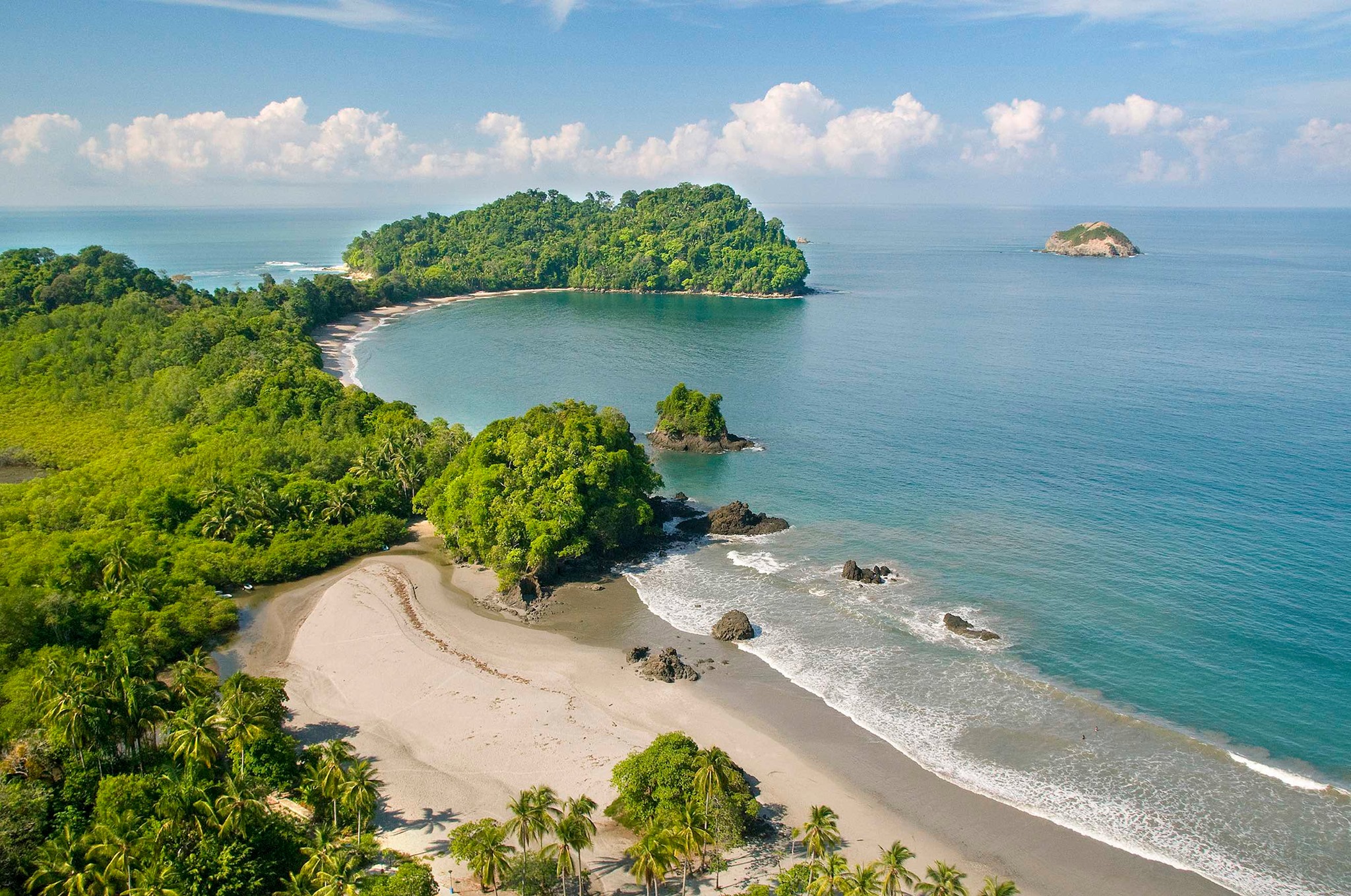Los polos turisticos de Costa Rica