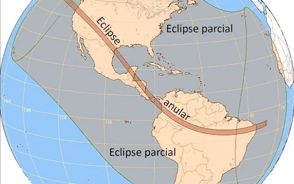 Eclipse 14 de octubre 2023