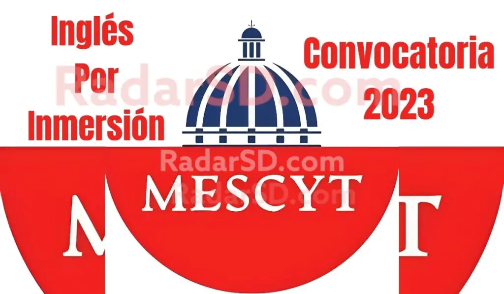 Registrarse en Inglés por inmersión convocatoria 2023