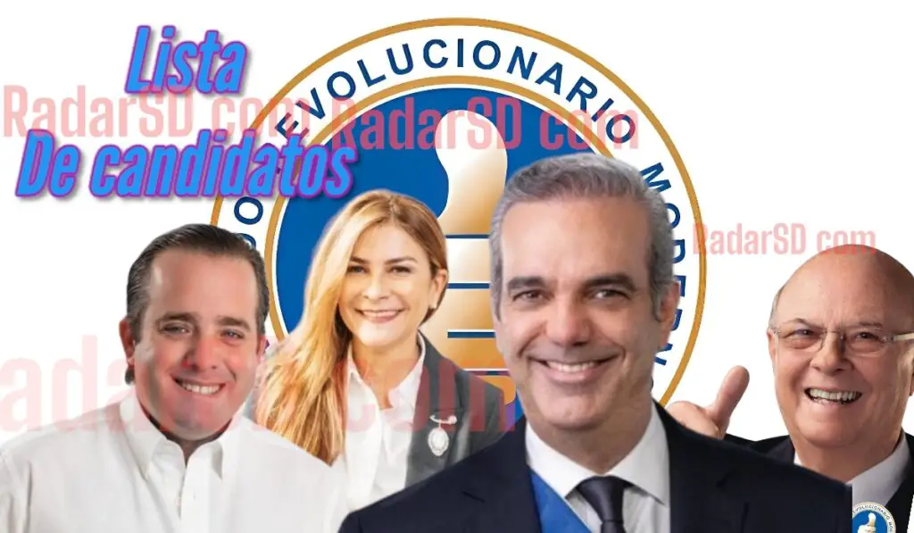 Lista de Candidatos del PRM