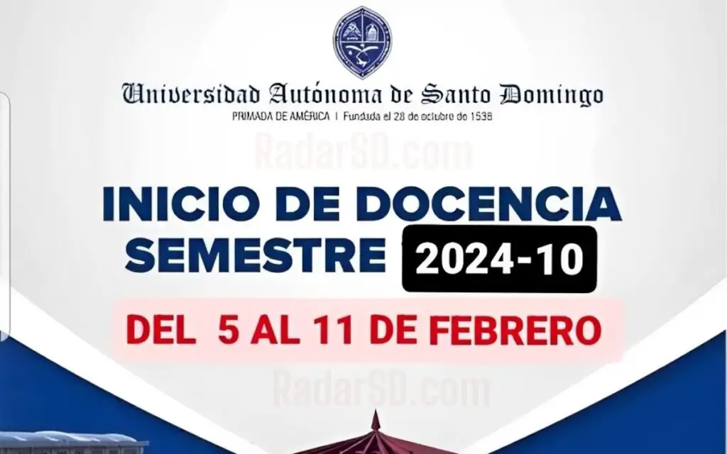 Calendario academico uasd primer semestre 2024