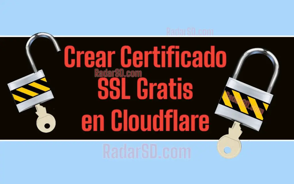 Certificado SSL gratis cloudflare por 15 años