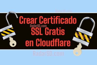 Certificado SSL gratis cloudflare por 15 años