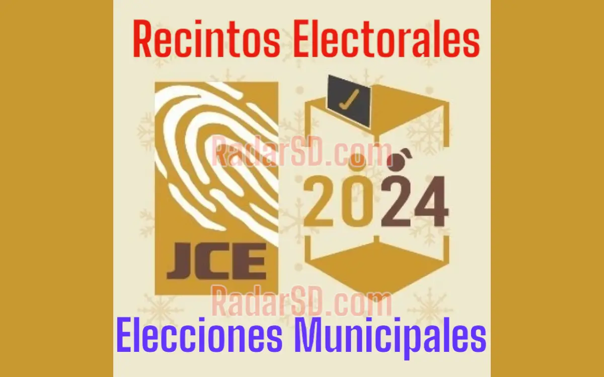 Locales donde estarán los colegios electorales JCE elecciones 2024