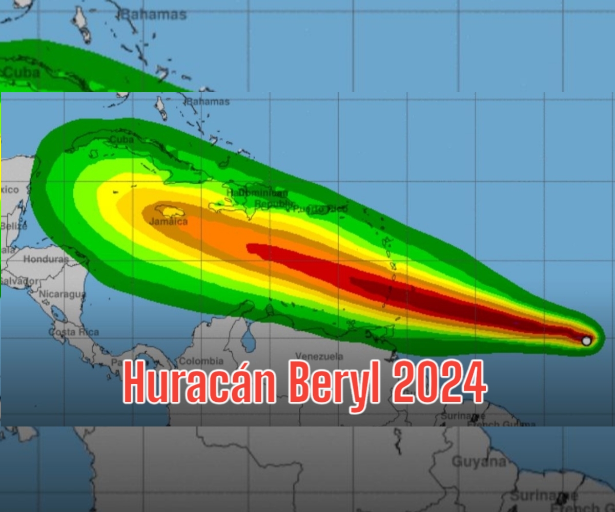 Huracán Beryl 2024, Primer Huracán de la Temporada Ciclonica 2024 » RadarSD