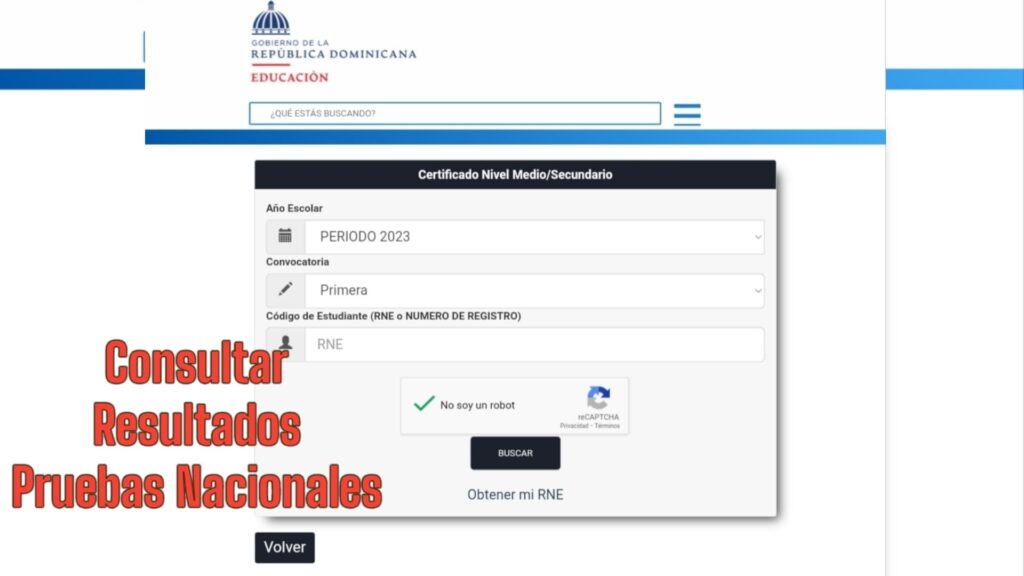 Consultar resultados pruebas nacionales 2024
