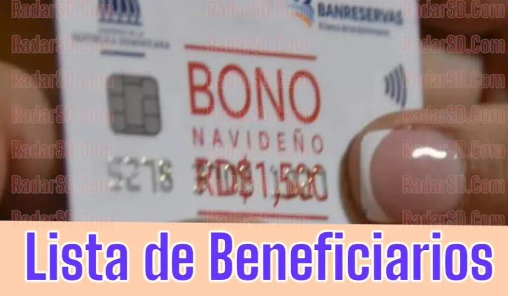 Beneficiarios Bono Navideño