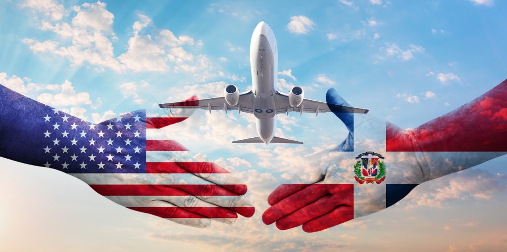 Firman acuerdo de cielos abiertos entre República Dominicana y Estados Unidos