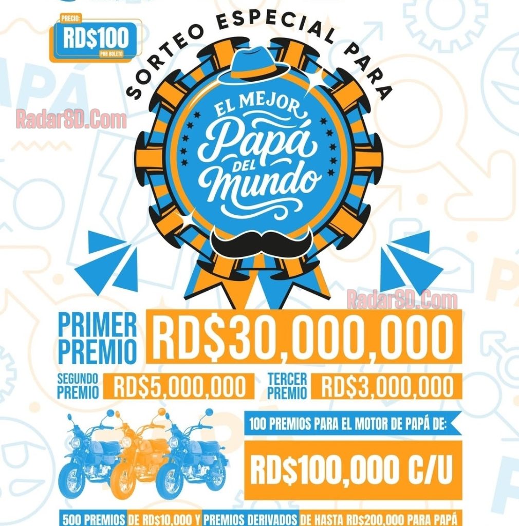 Boletos Ganadores del Sorteo El Mejor Papá del Mundo Loteria Nacional