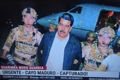 Capturan a Nicolas Maduro