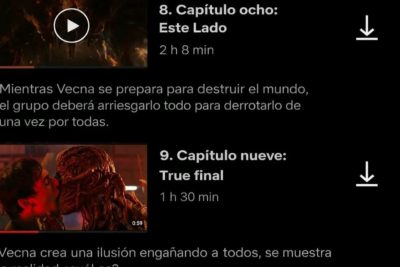 episodio 9 stranger things