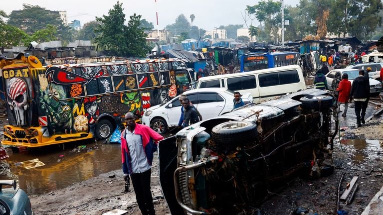 Inundaciones en Condado de Nairobi