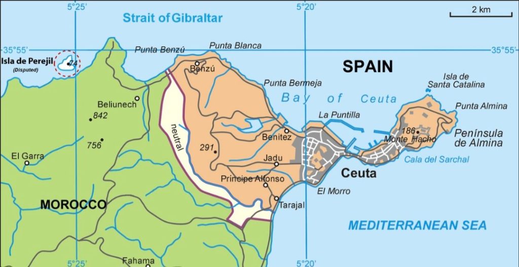 España entrega Ceuta a Marruecos