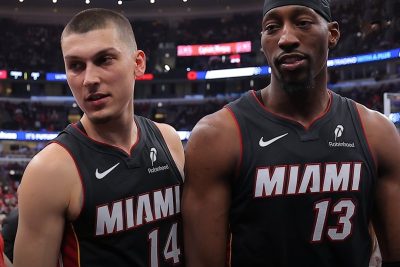 Bam Adebayo and Tyler Herro altercation