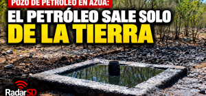 EL PETRÓLEO SALE SOLO DE LA TIERRA